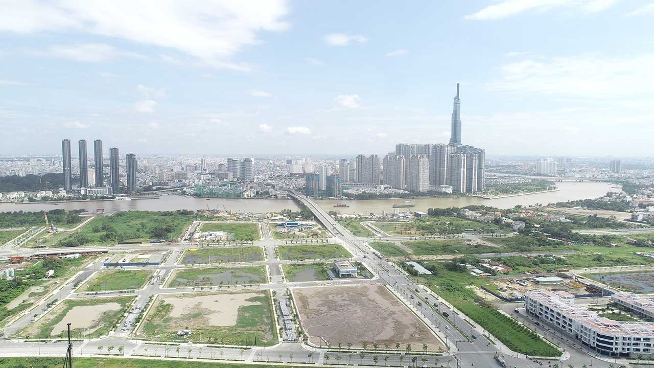 Hiện trạng dự án The River tháng 10-2018