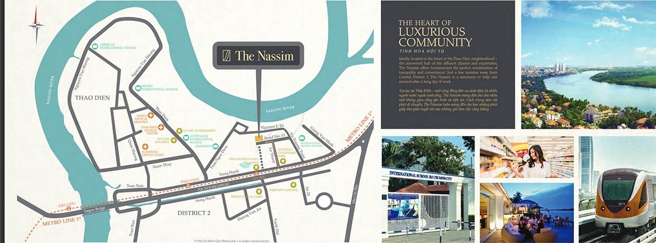 Vị trí dự án Nassim Thảo Điền nằm Quận 2 phải không?