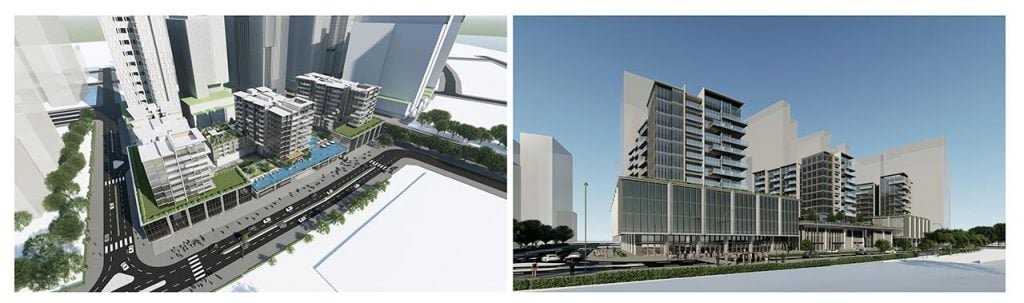 Phối cảnh bên ngoài dự án The Metropole Thủ Thiêm