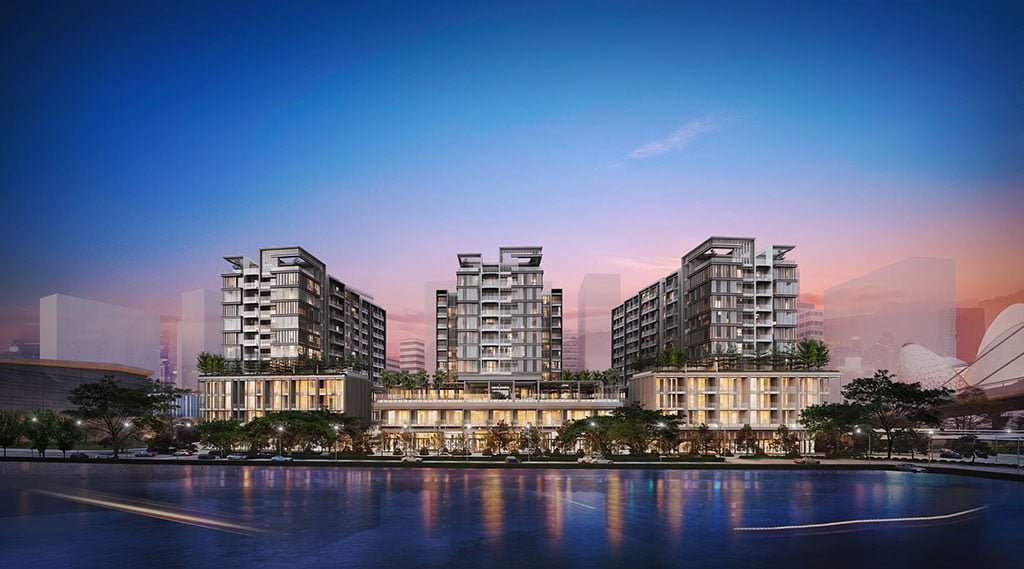 Hướng nhìn của các căn hộ Penthouse The Metropole Thủ Thiêm