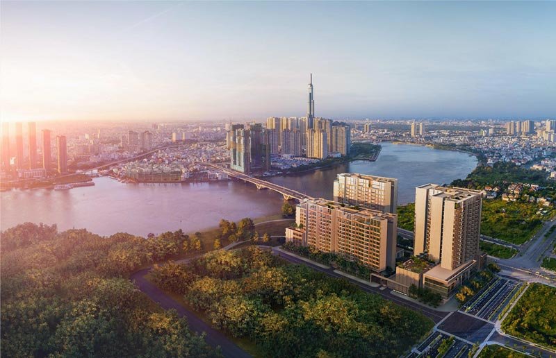 PHỐI CẢNH DỰ ÁN CĂN HỘ THE RIVER THỦ THIÊM