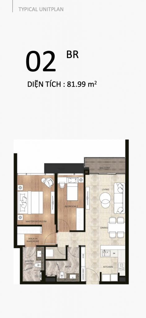 The River Thu Thiem apartment 2 bedrooms