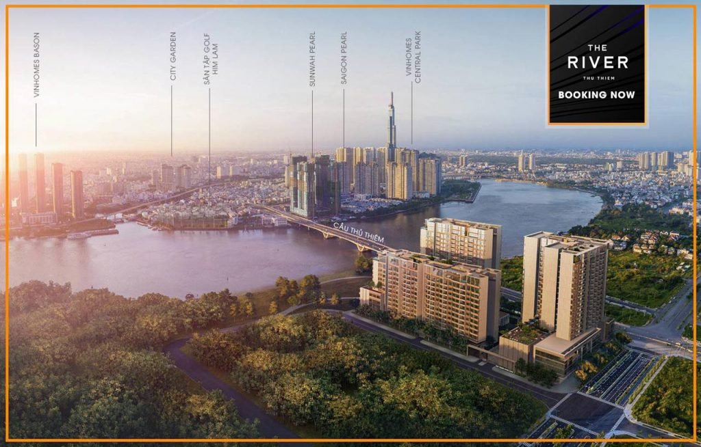 HÌNH PHỐI CẢNH DỰ ÁN THE RIVER THỦ THIÊM CỦA REFICO VÀ CII
