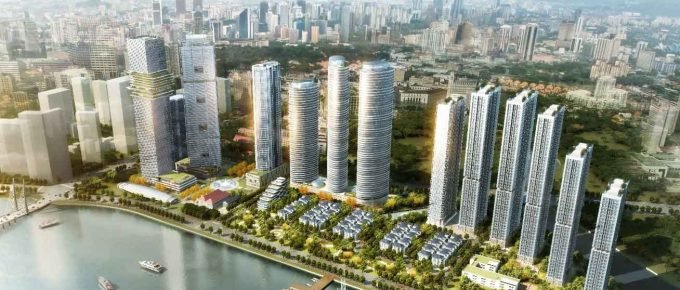HÌNH PHỐI CẢNH TỔNG THỂ KHU ĐÔ THỊ BA SON QUẬN 1