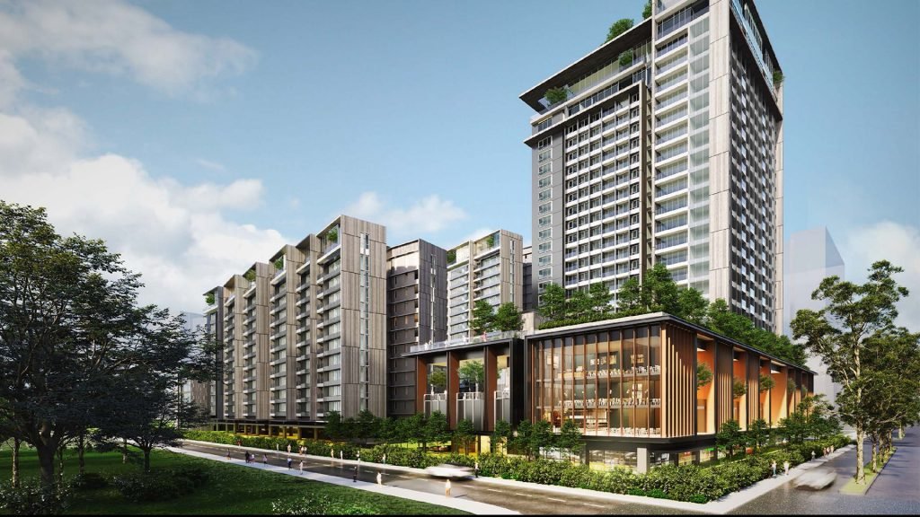 Hình phối cảnh của dự án The Luxe Thủ Thiêm